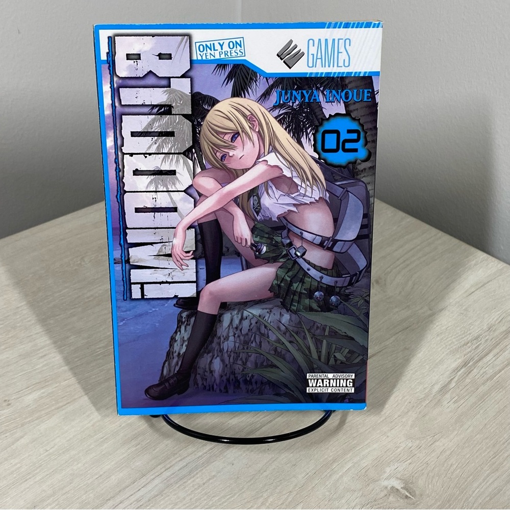 BTOOOM! Vol. 2 by Junya Inoue (2013) Manga – Yen Press – Action Thriller – VGC